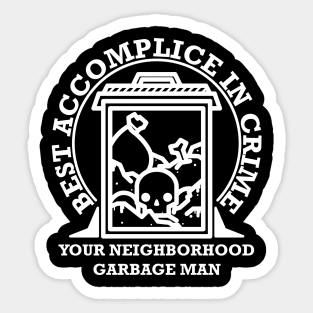 Garbageman Secrets Sticker